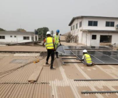 Installation of solar PV energy solutions at 4 hospitals to mitigate the negative impact of frequent power outages